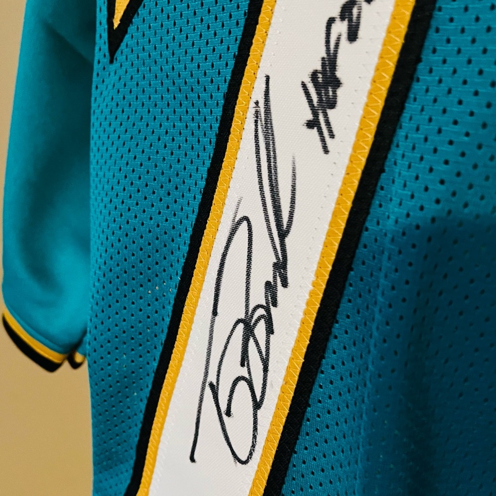 Tony Boselli HOF Autographed/Signed Jersey Beckett COA Jacksonville Jaguars XL - Picture 3 of 11
